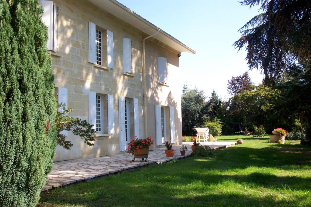 Chambres d'hôtes de charme au REFUGE DU PEINTRE prés de St Emilion Sainte-Terre Exterior foto